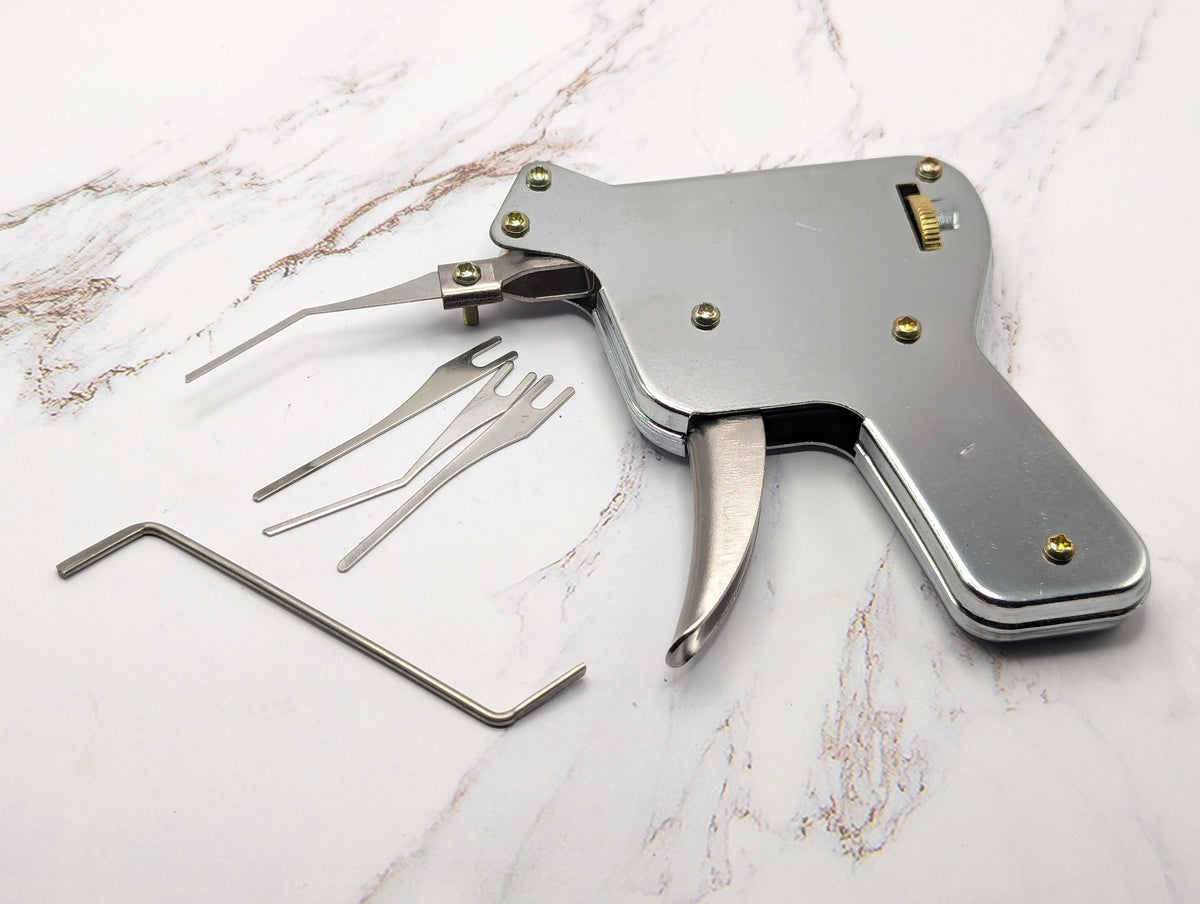 6 PC LOCKSMITH PICK GUN