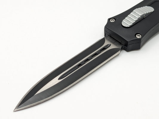 9.5" Gothic Coffin D/A OTF Knife Plain