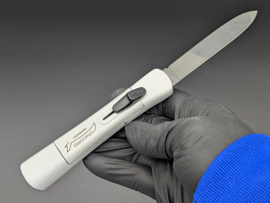 White Concord Italy D/A OTF Knife Re-Release