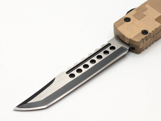 8.5" DIGI CAMO HELL RAISER D/A OTF KNIFE