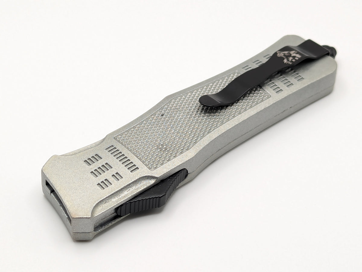 9.5" Rambo Damascus CQC D/A OTF Knife