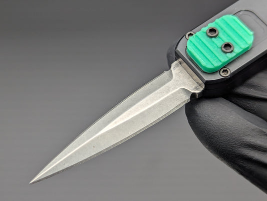 A.R.S. D ROCKET CALI LEGAL OTF KNIFE BK/TQ/DG