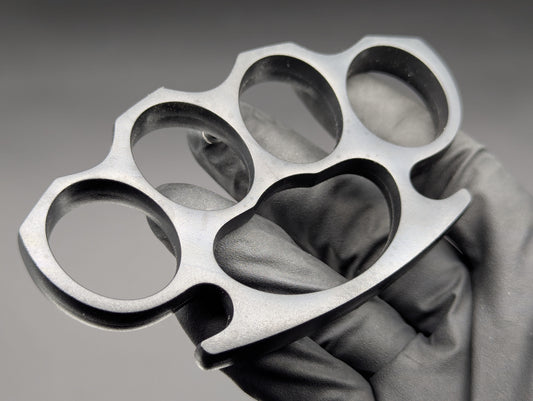 ABS PLASTIC NON PERMISSIVE ENVIRONMENT KNUCKLE DUSTERS BLACK