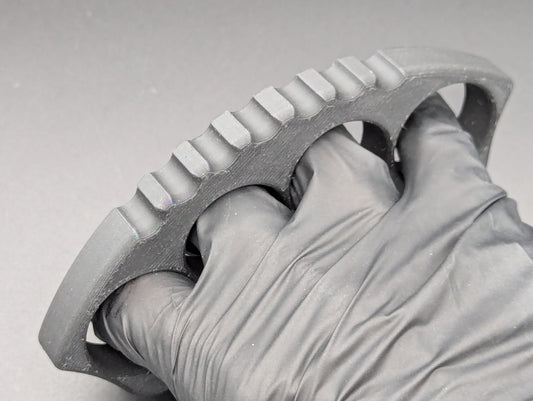 BLACK NPE 1/2" A.R.S. KNIVES 3D PRINTED TITAN KNUCKLE DUSTER