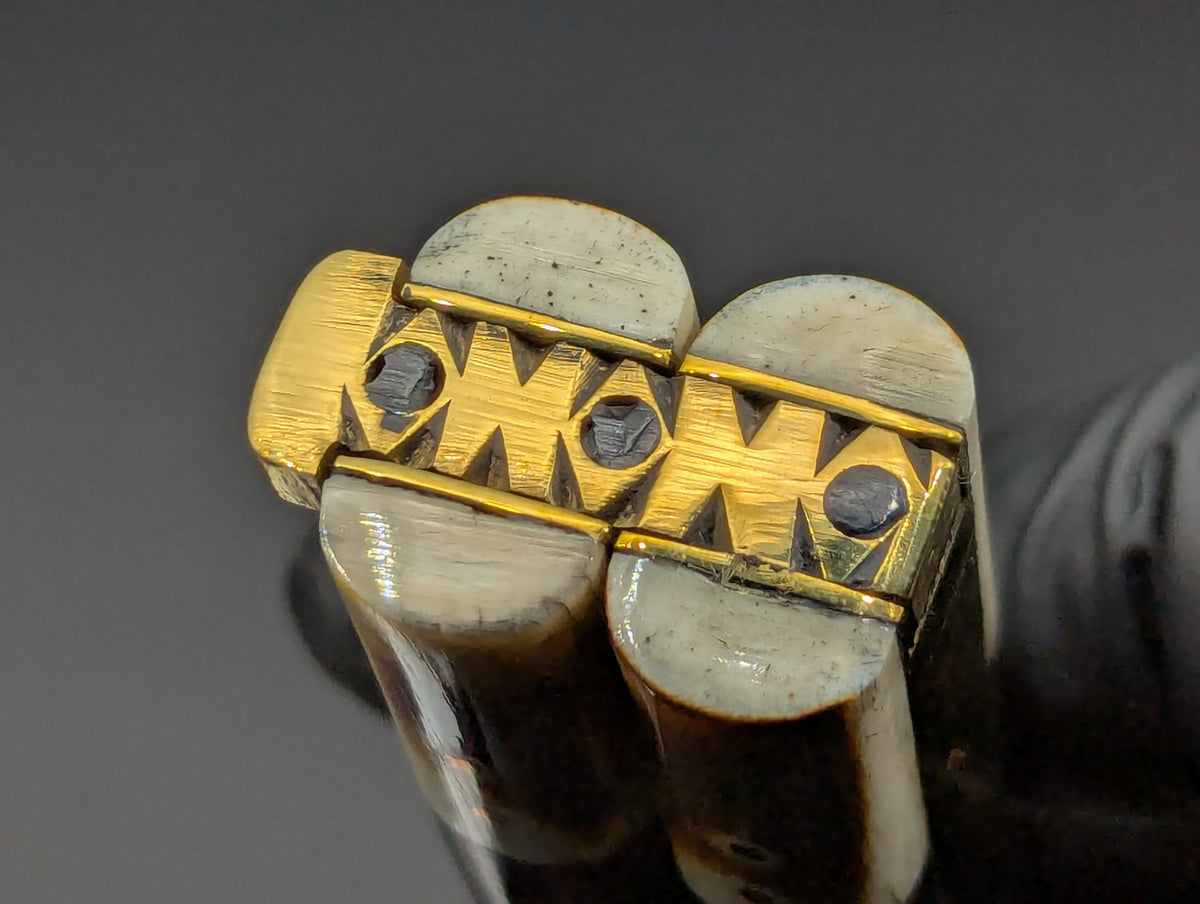 CARVED EAGLE TANG PHILIPPINES HANDMADE BALISONG CLIP