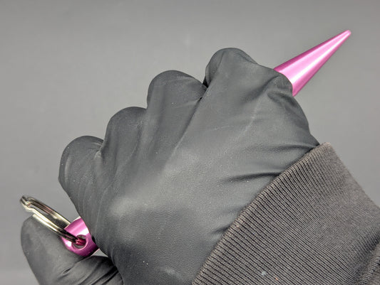5.5" PINK SELF DEFENSE KUBATON KEYRING