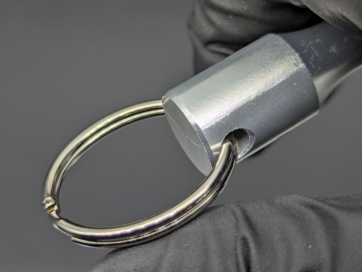 5.5" CHROME SELF DEFENSE KUBATON KEYRING