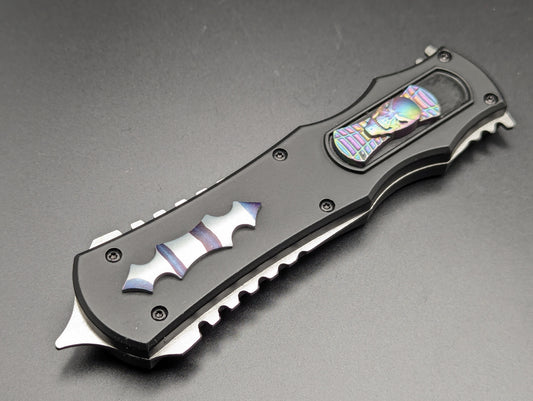 9.5" Diablo Skull D/A OTF Knife