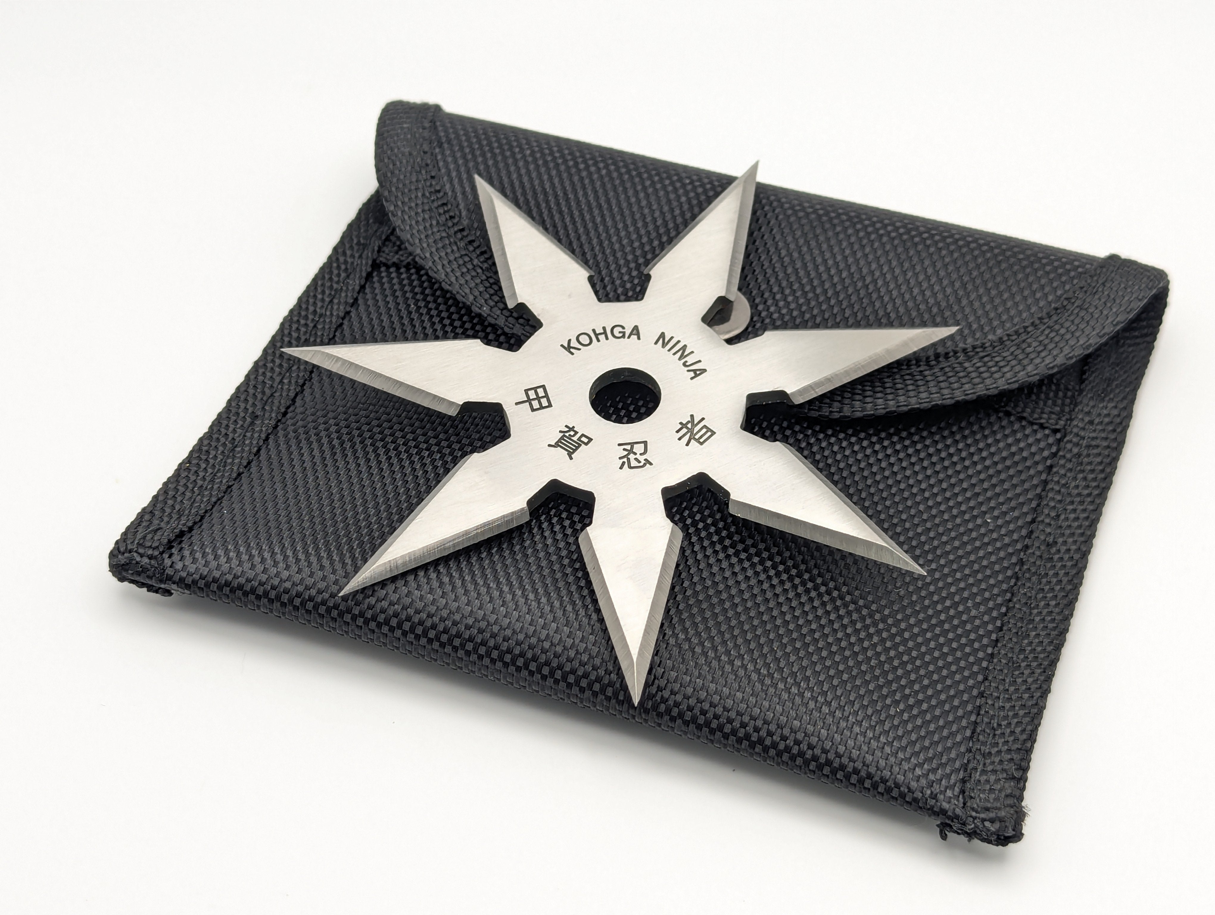 7 POINT NINJA KOHGA STAINLESS THROWING STAR SHURIKEN – LIGHTNING