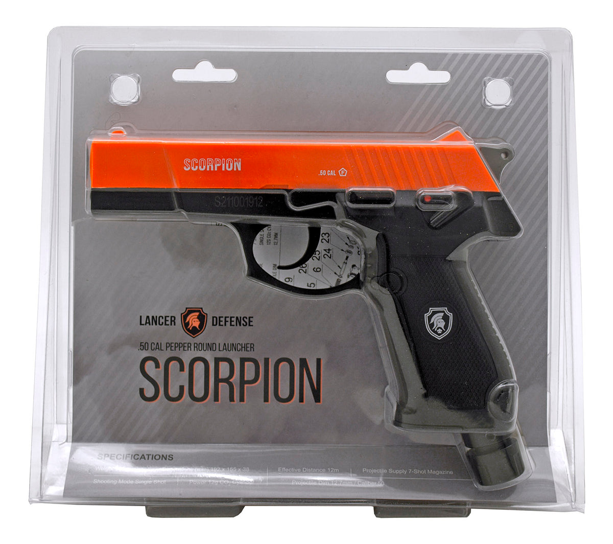 LANCER SCORPION CO2 .50 Cal PAINTBALL, PEPPER BALL, RUBBER BALL LAUNCHER