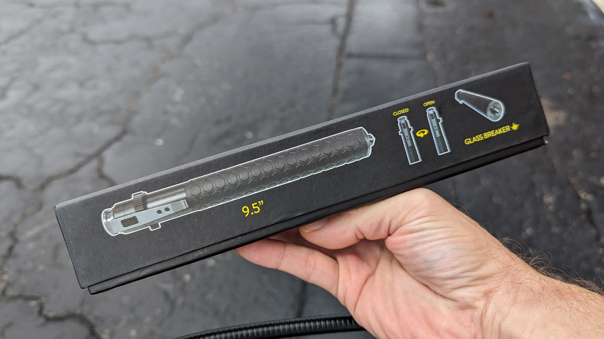 20.5" AUTOMATIC OPENING TELESCOPIC SECURITY BATON