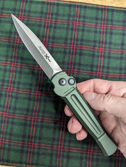 AKC ITALY EXTREME ACE AUTOMATIC KNIFE GN/SL