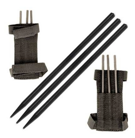 3 PC NINJA DARTS w/ WRIST SHEATH