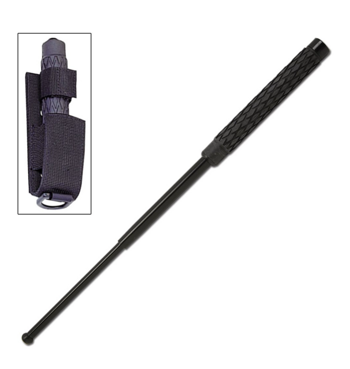 26" MANKUNG TELESCOPIC SECURITY BATON w/ SHEATH