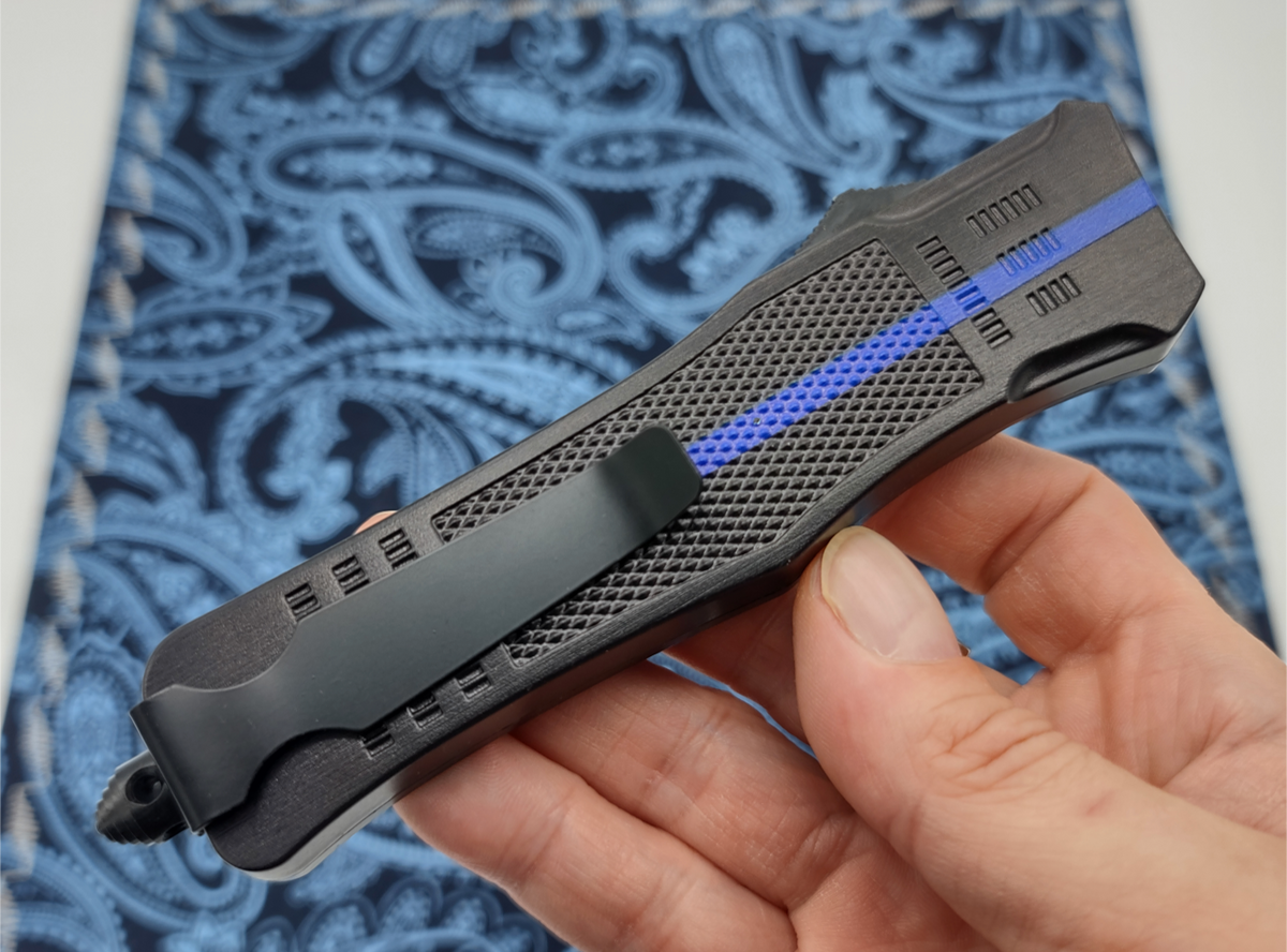 9.5" Blue Line Tactical CQB D/A OTF Knife