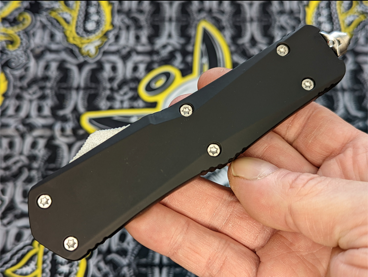 9" Tactical Kris Blade Dual Action OTF Knife