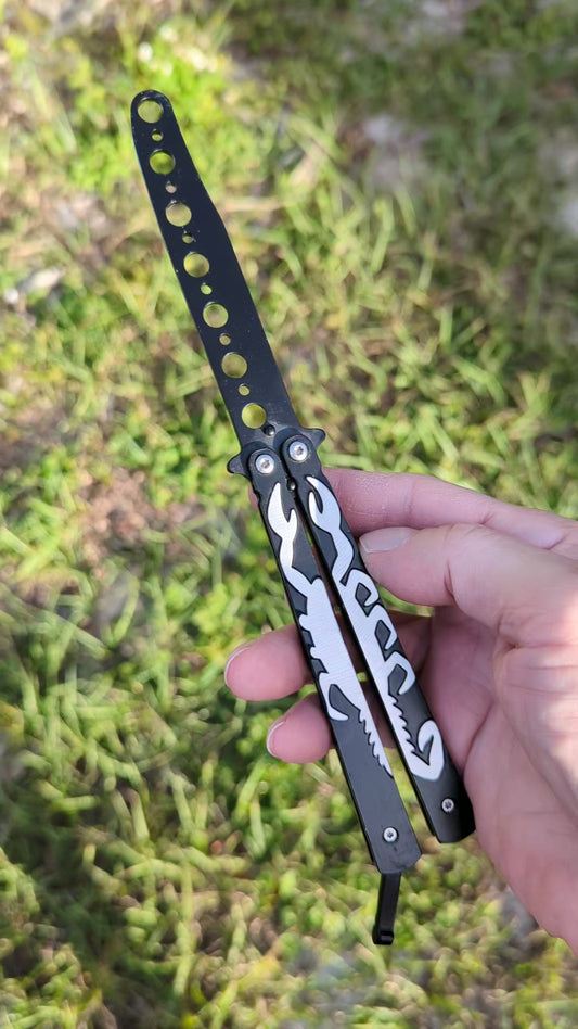 Blue Scorpion Balisong Trainer