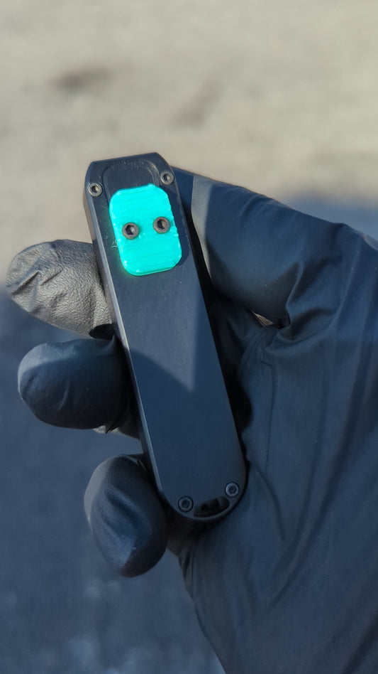 A.R.S. D ROCKET CALI LEGAL OTF KNIFE BK/TQ/TT