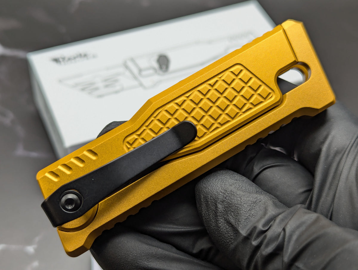 REATE EXO-U GRAVITY KNIFE BOX CUTTER GD/DD