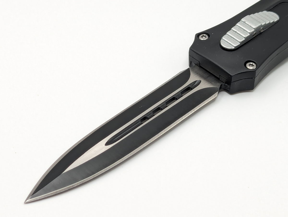 9.5" Gothic Coffin D/A OTF Knife Plain
