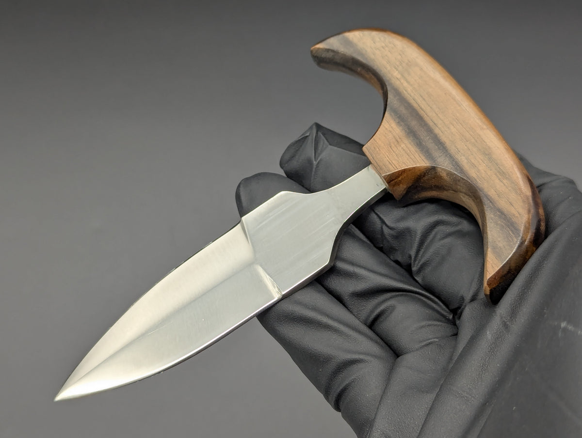 Philippines Handmade Wood & Carbon Steel Push Daggers
