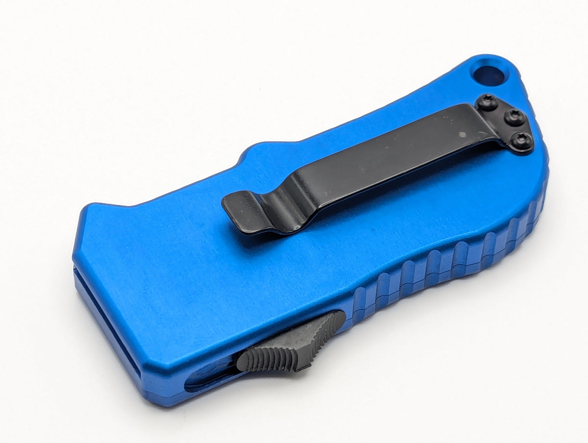 Blue D/A Box Cutter OTF Knife