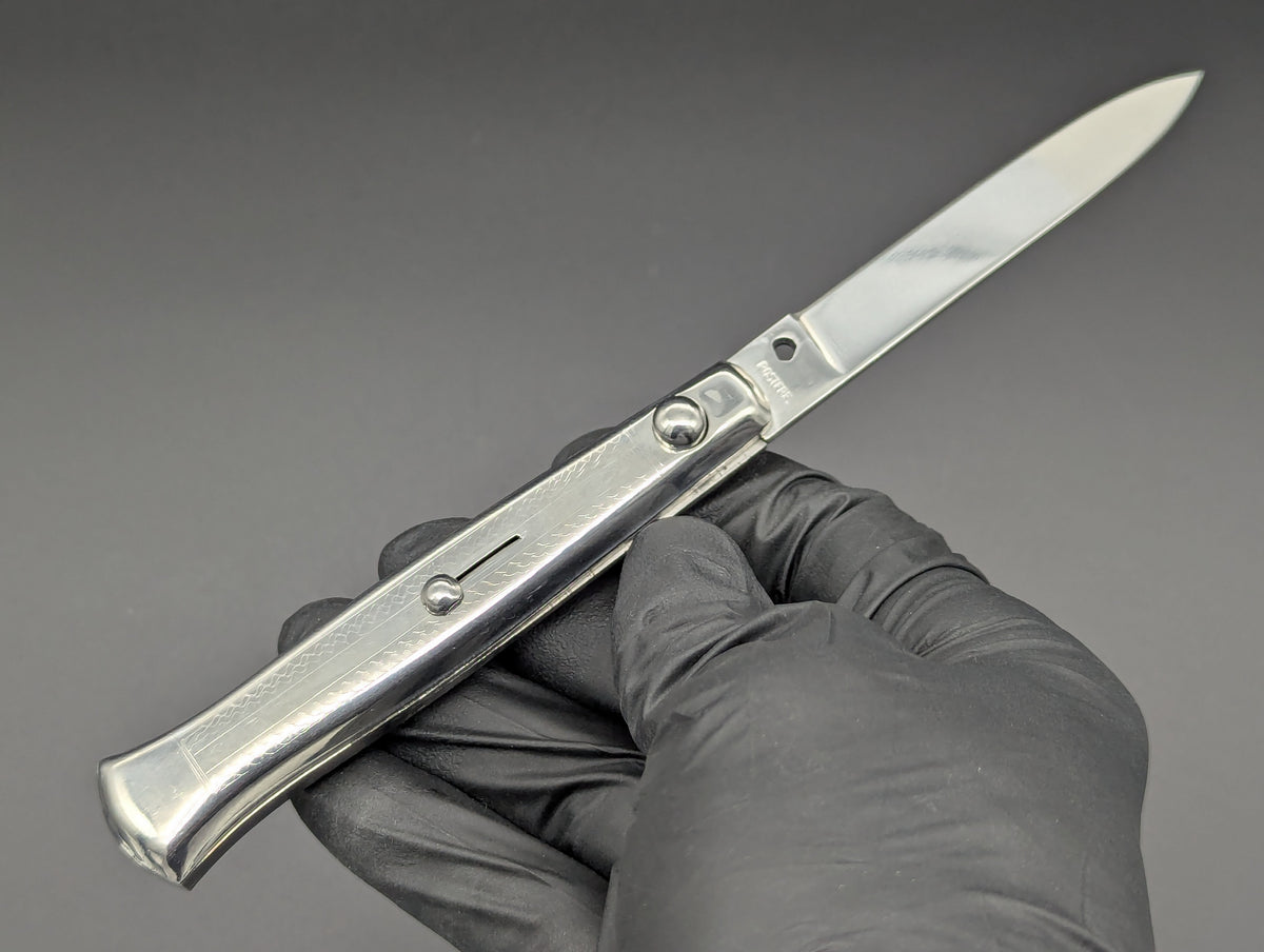 Vintage German BOBC Fantail Stainless Automatic Knife