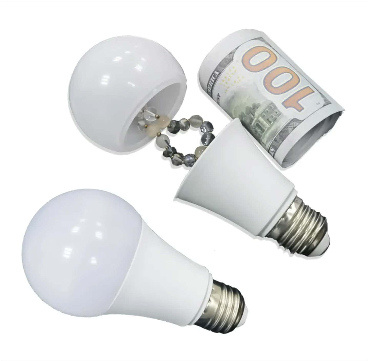 2 PC LED STYLE STASH LIGHTBULB
