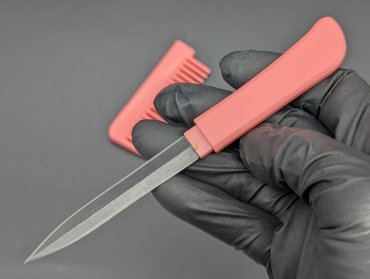 Concealed Comb Knife Tactical Pink
