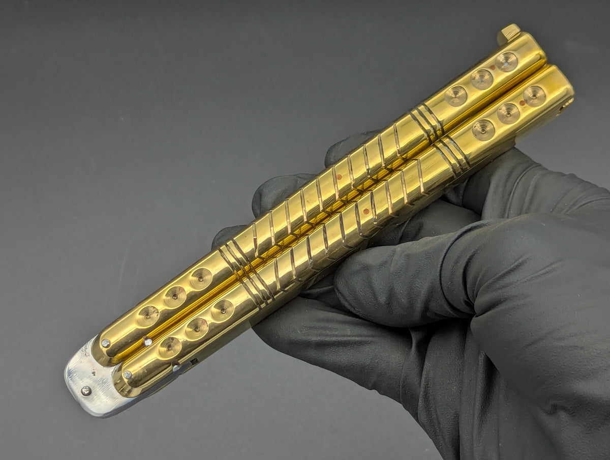 388g ULTRA HEAVYWEIGHT BRASS FHM BLOOD GROOVE CLIP BALI