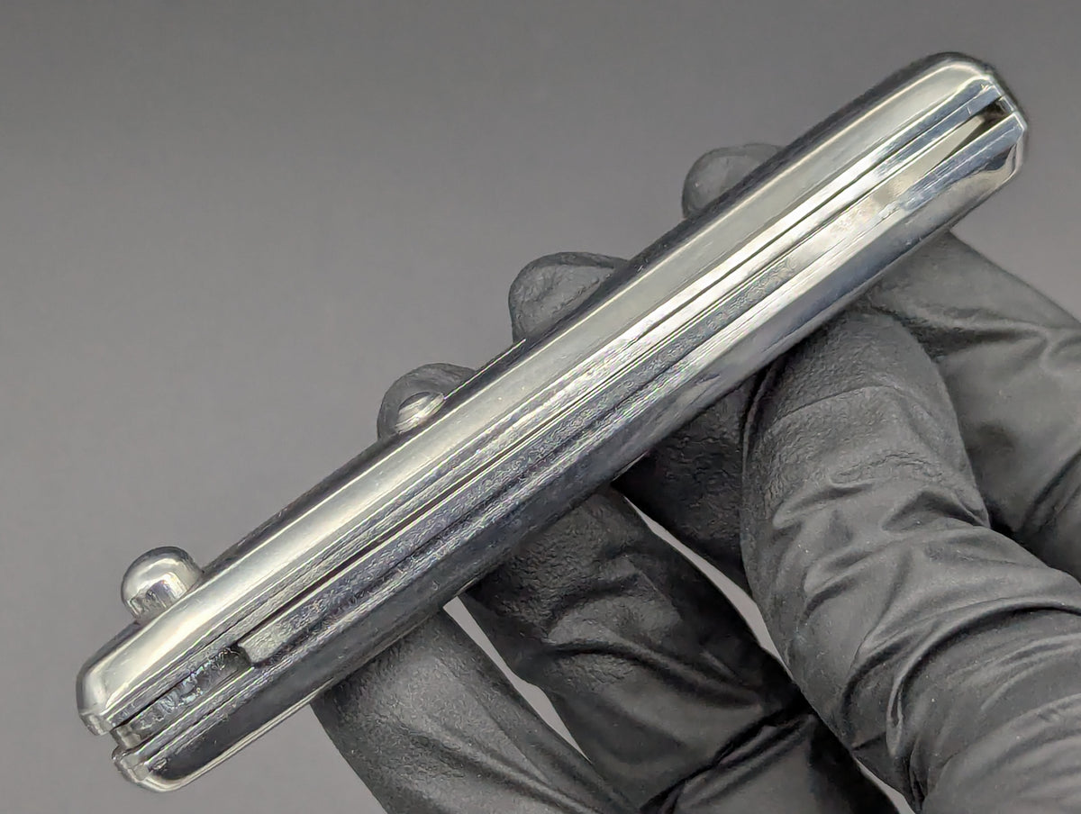 Vintage German BOBC Fantail Stainless Automatic Knife