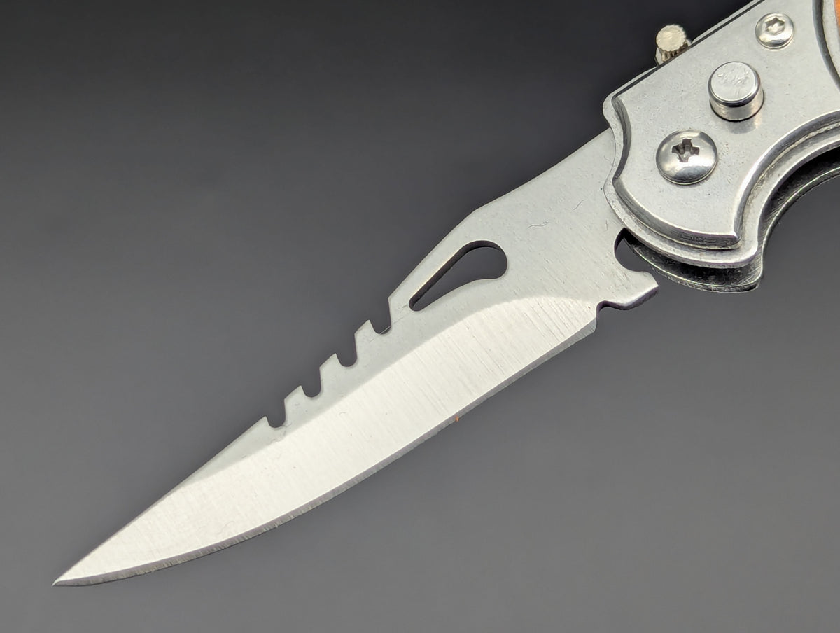 5.75" MINI ROSEWOOD SWITCHBLADE KNIFE