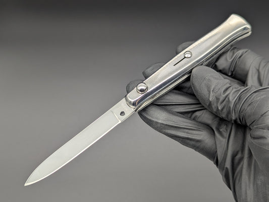 Vintage German BOBC Fantail Stainless Automatic Knife