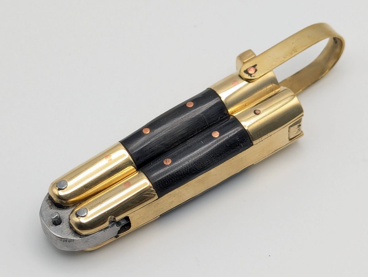 Minion II Dark Horn FHM Balisong Bottle Opener