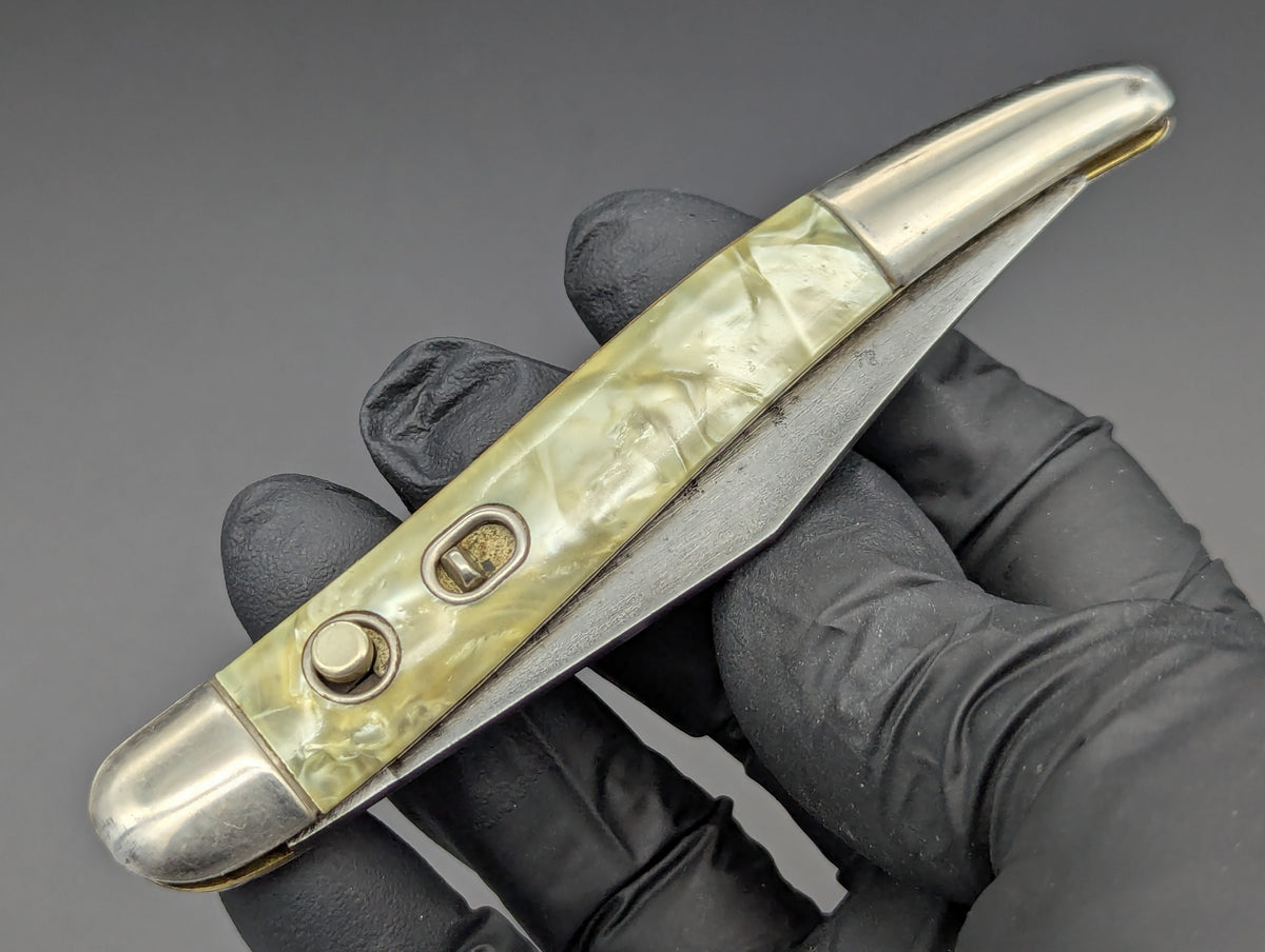 Antique Imperial Hammer Brand Cracked Ice Toothpick Automatic Knife
