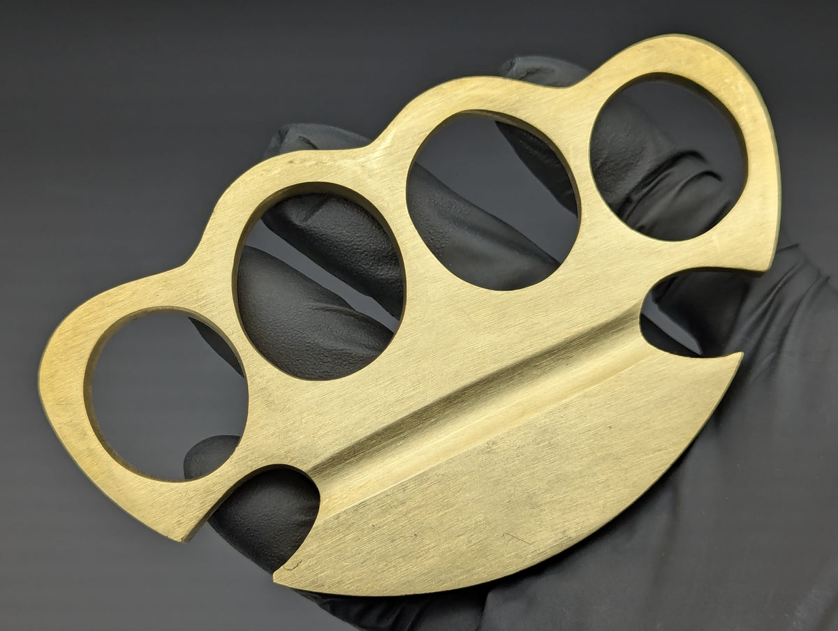 HELLRAISER SOLID BRASS STOCK KNUCKLE DUSTER