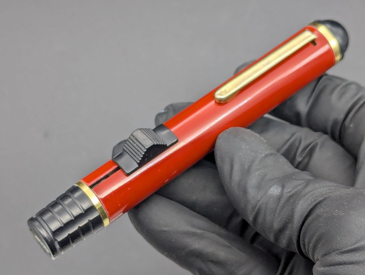 Vintage BELL Brand D/A OTF Gentleman's Pen Red & Gold
