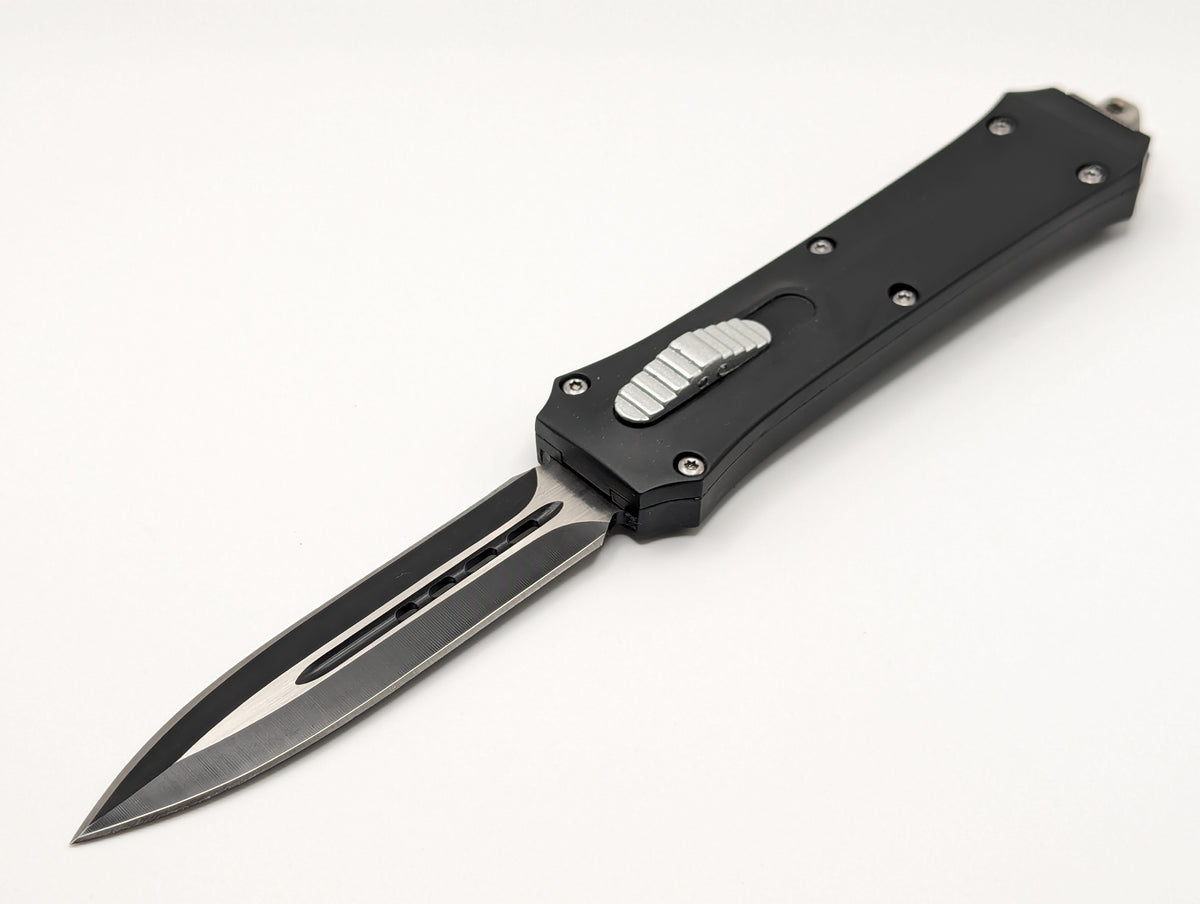 9.5" Gothic Coffin D/A OTF Knife Plain