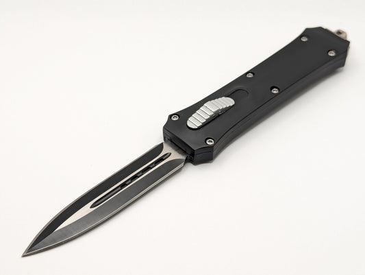 9.5" Gothic Coffin D/A OTF Knife Plain