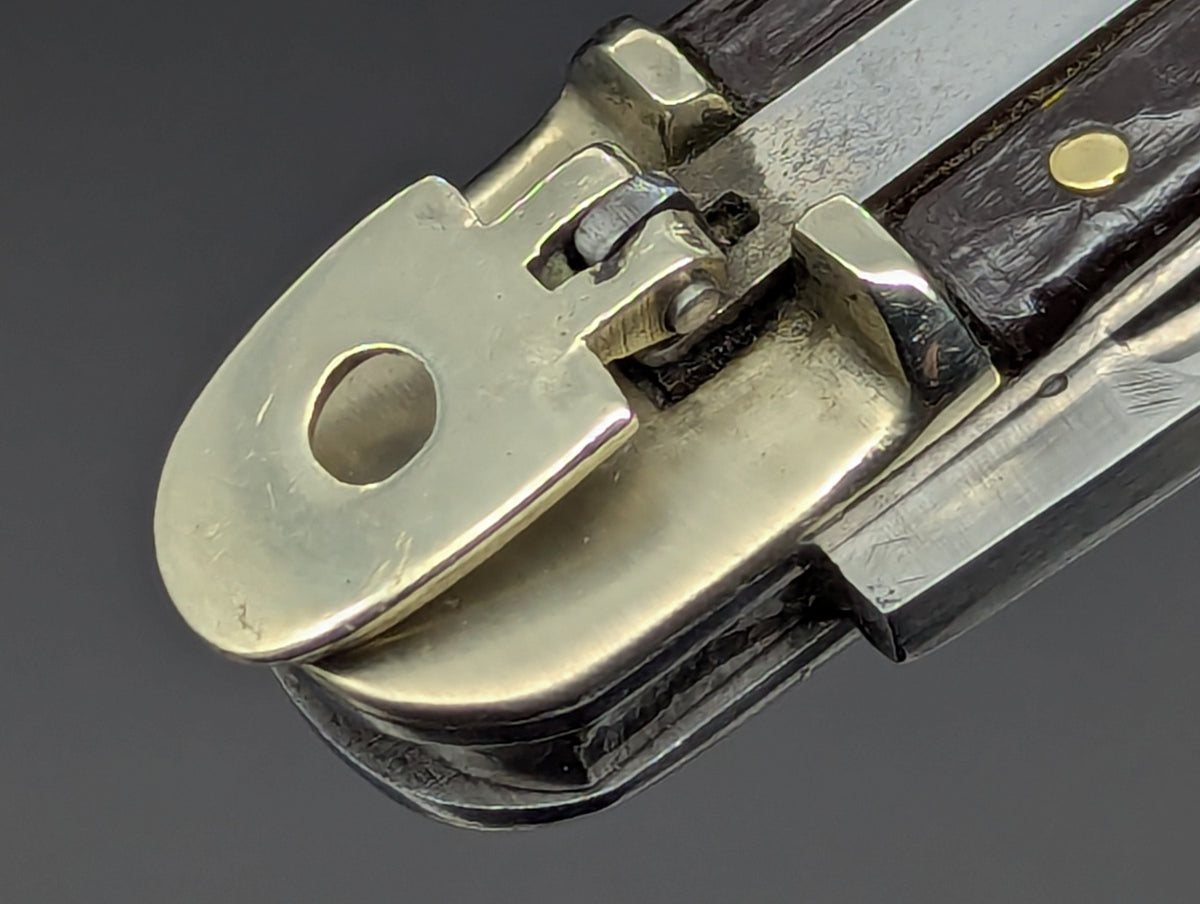 ANTIQUE BONSA "SPRINGER" SWITCHBLADE LEVERLOCK KNIFE