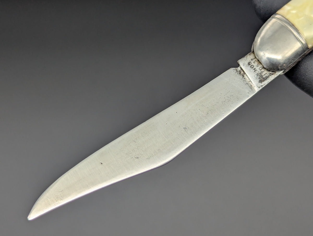 Antique Imperial USA Brand Cracked Ice Toothpick Automatic Knife
