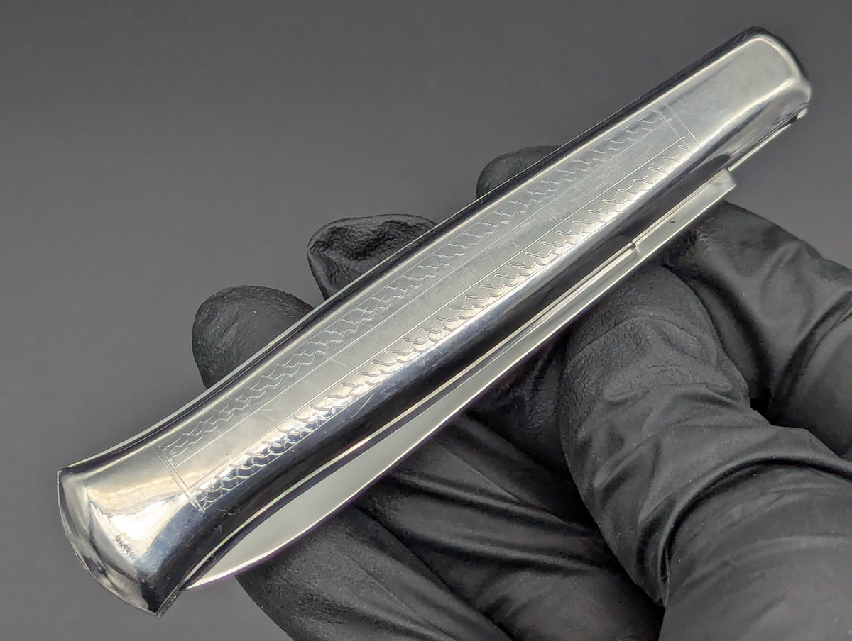 Vintage German BOBC Fantail Stainless Automatic Knife