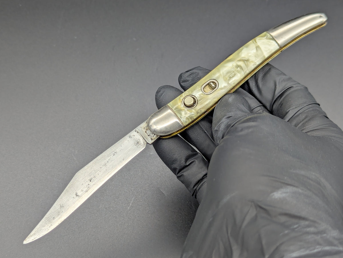 Antique Imperial Hammer Brand Cracked Ice Toothpick Automatic Knife