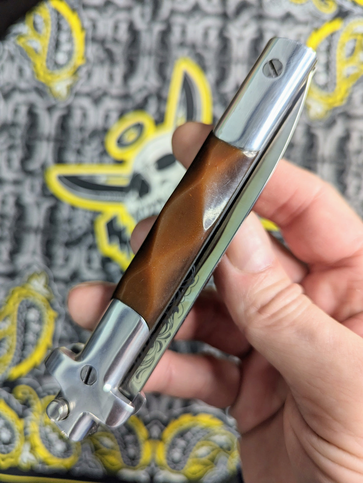 Vintage Russian Prison Made XL Stiletto Knife