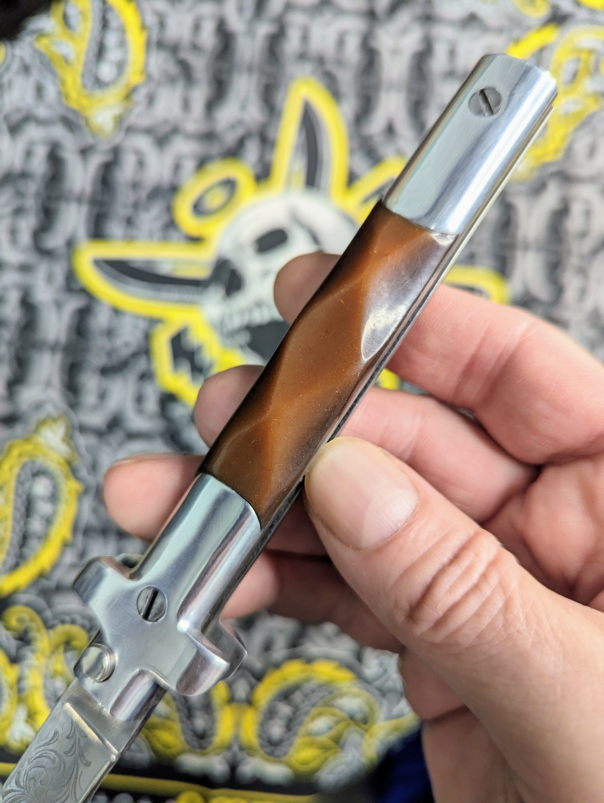 Vintage Russian Prison Made XL Stiletto Knife