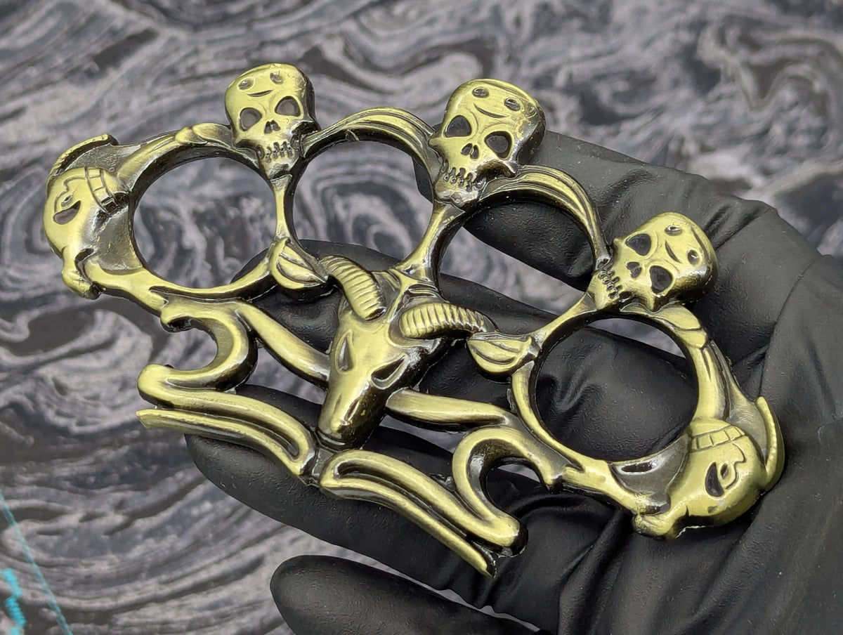 Demon Skull Four Stall Knuckle Duster