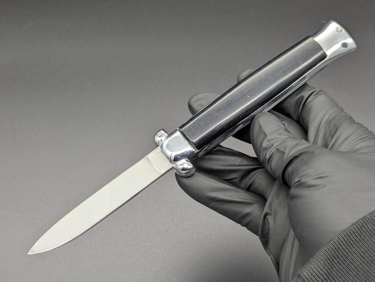 Vintage C.JUL. HERBERTZ Patented D/A Bunny Ear OTF Knife
