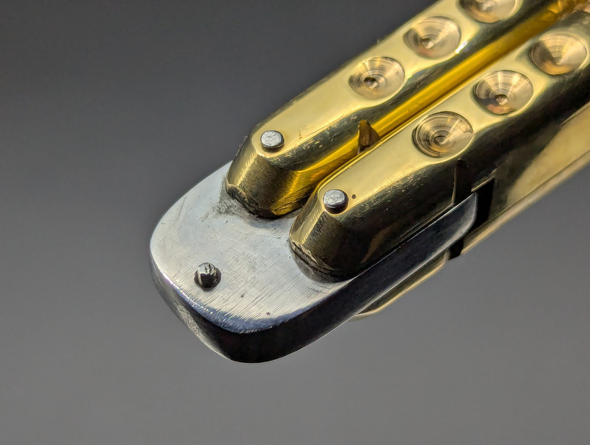 394G ULTRA HEAVYWEIGHT PHILIPPINES HANDMADE BALISONG 2T CLIP