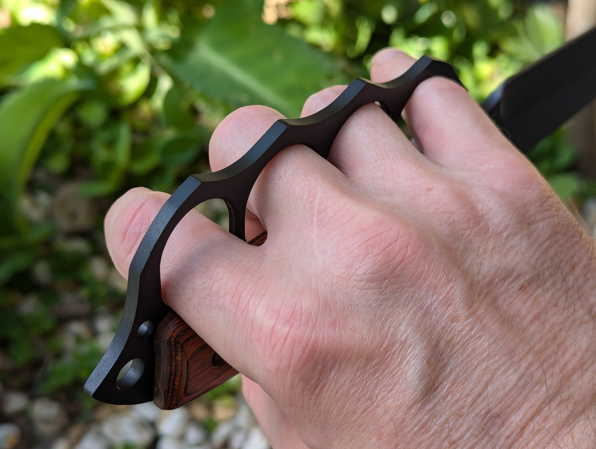 12.5" FULL TANG KNUCKLE TRENCH KNIFE