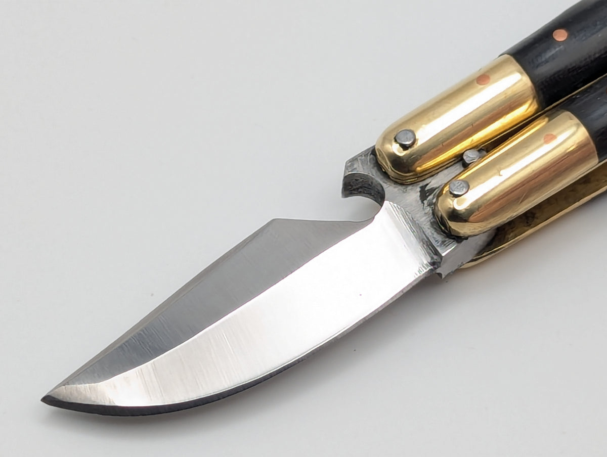 Minion II Dark Horn FHM Balisong Bottle Opener